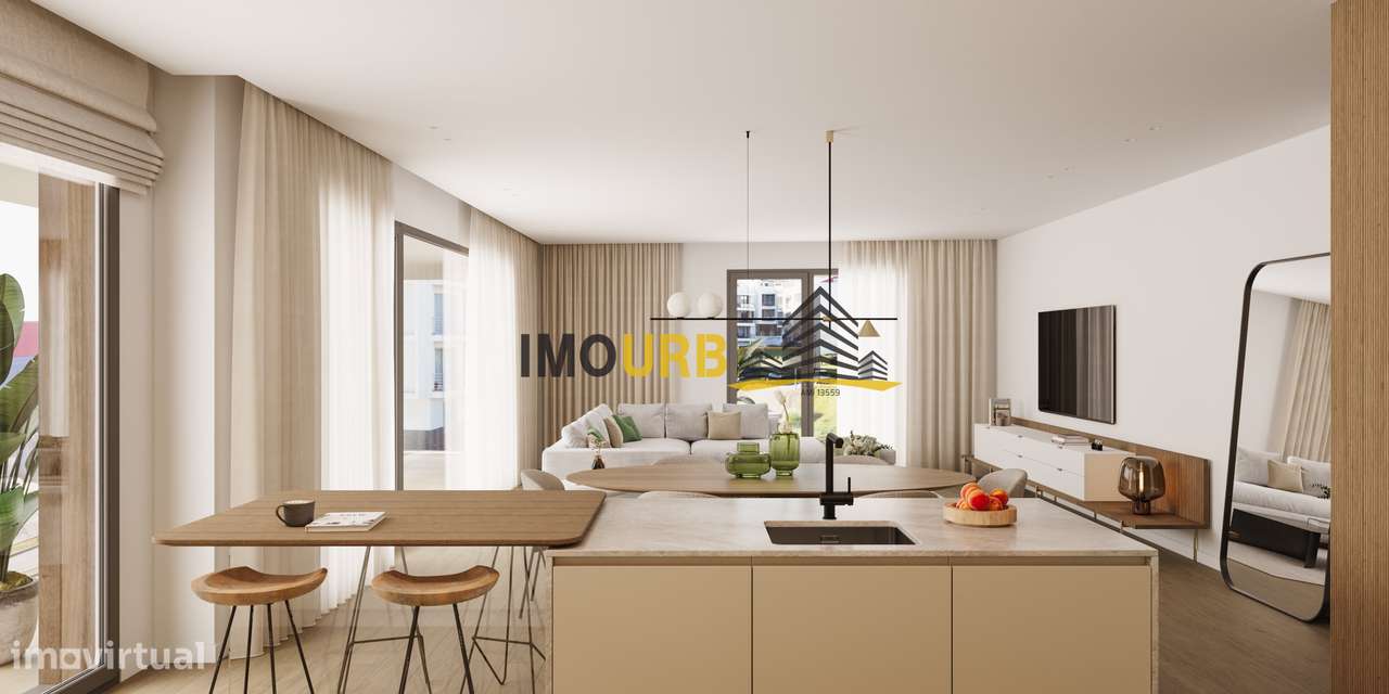 Apartamento NOVO T3 em Santa Clara – Leiria - Grande imagem: 4/10