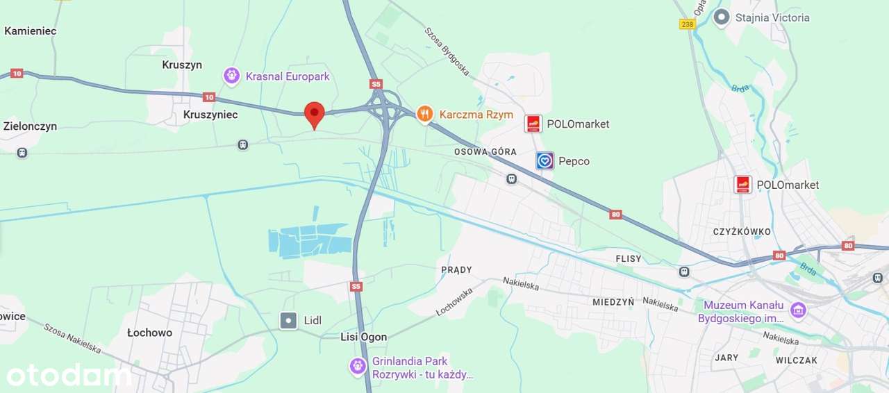 Atrakcyjna działka z WZ Pawłówek, gm. Sicienko - Pełny obrazek: 5/6