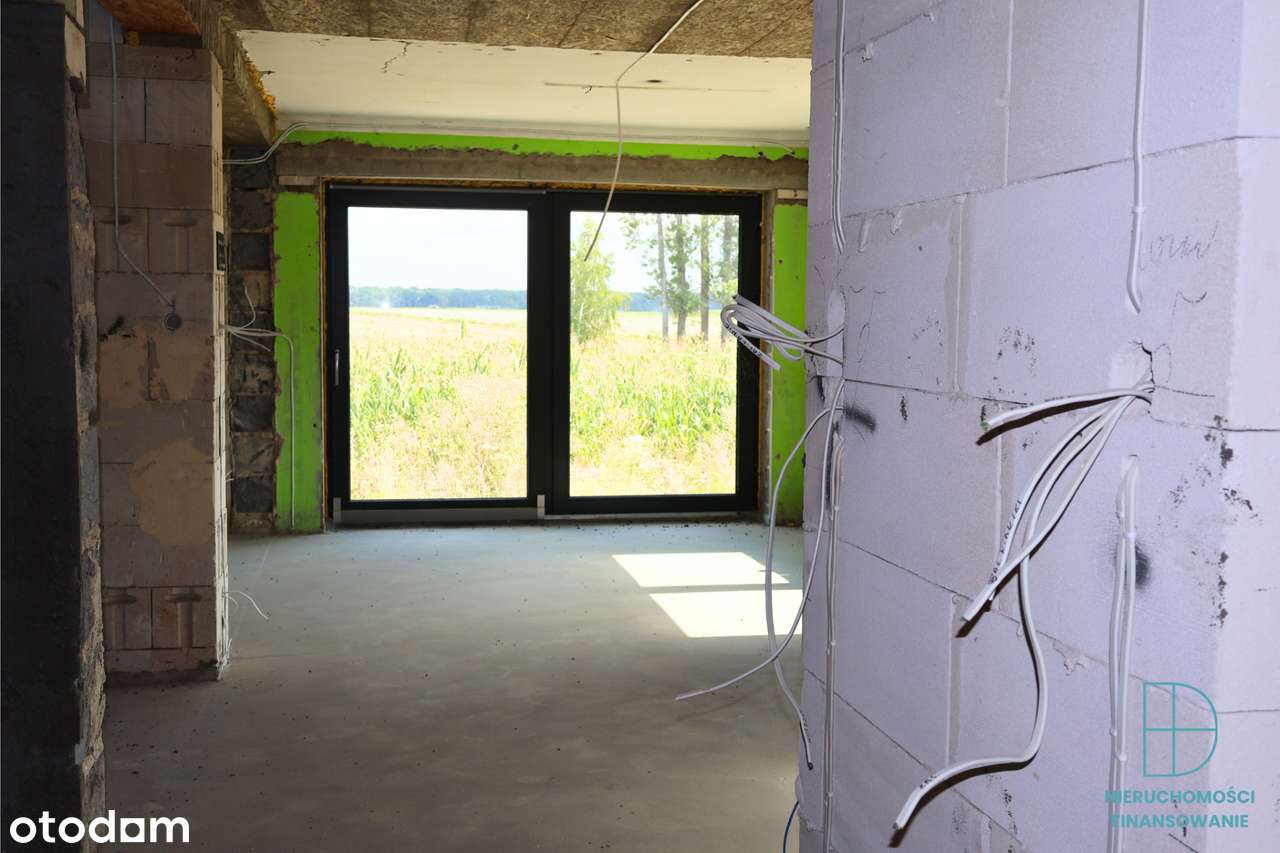 Dom w budowie na dużej działce 4761 m² – Jurków Drugi-14