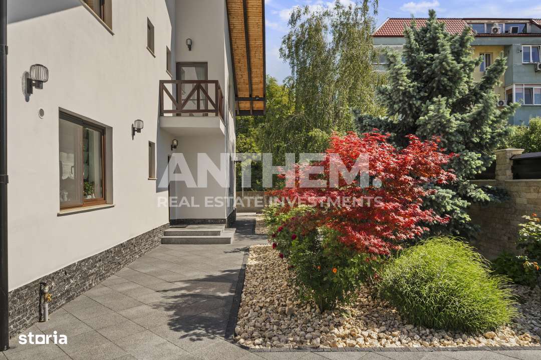 Refugiu urban in Bucuresti: vila eleganta, gradina matura si finisaje - Imagine principală: 3/19