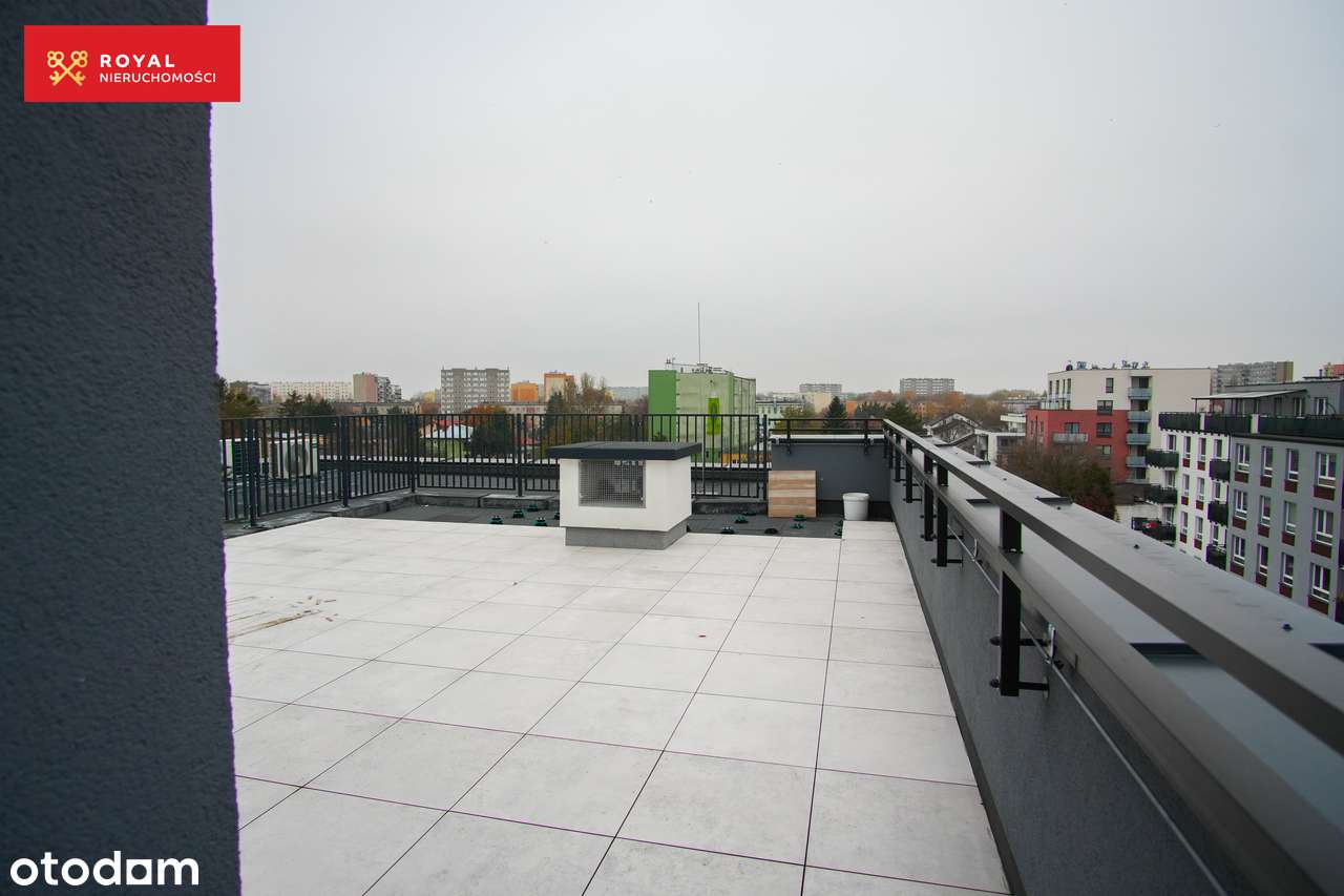 Dwupoziomowe mieszkanie z dużym tarasem-15