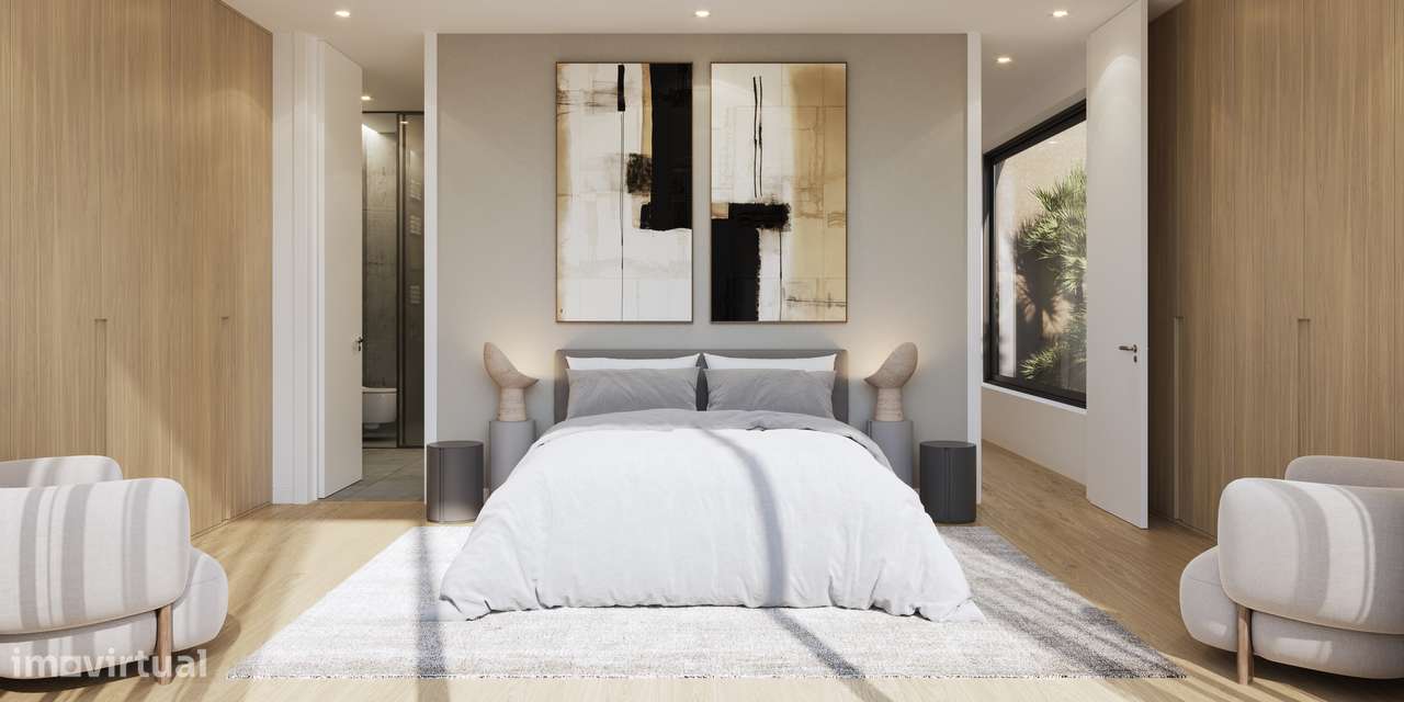 Moradia T4 com piscina, garagem e vista jardim e serra - Grande imagem: 5/33