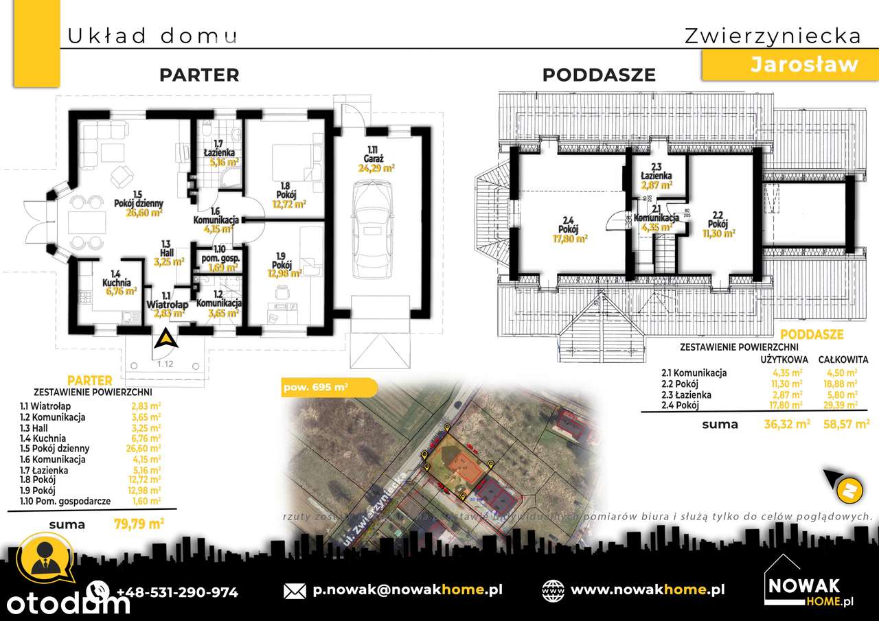 Dom| Jarosław |ul. Zwierzyniecka|5 pokoi |garaż |działka 695 m²-17