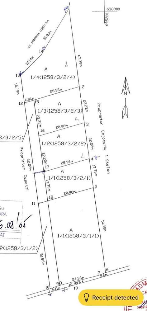 Teren 3000 mp, Sorogari - Aroneanu, ideal investitie, parcelat - Imagine principală: 2/6