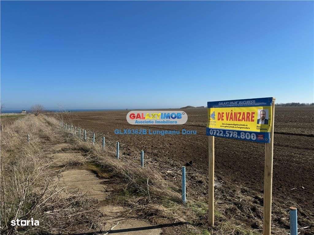 Teren intravilan 47.400 mp, Vama Veche, 200 m de Marea Neagra - Imagine principală: 4/14