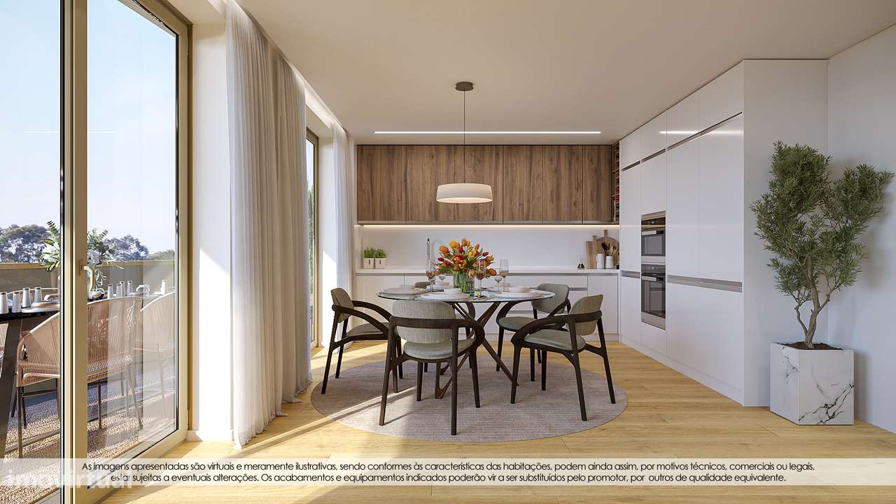 Apartamento T2 Arcozelo ao Intermaché com terraço Nascente Sul-31