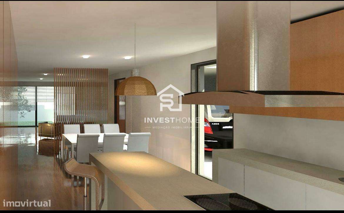 Moradia T3 | Lote 247m2 | Projeto chave na mão | Construção LSF - Grande imagem: 4/12