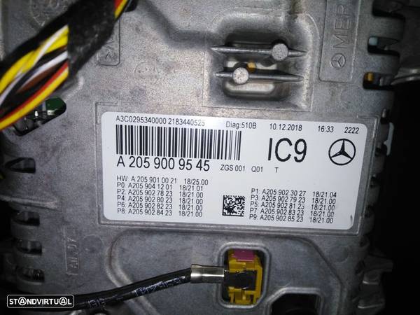Display Digital Mercedes C220 W205 Ref.: A2059009545 - 2