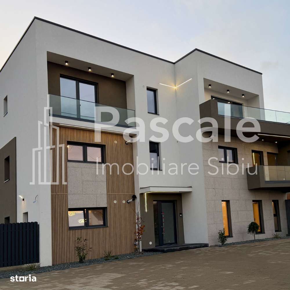 Apartament de lux cu terasă și curte privată – Edifiq 6, Sibiu-0