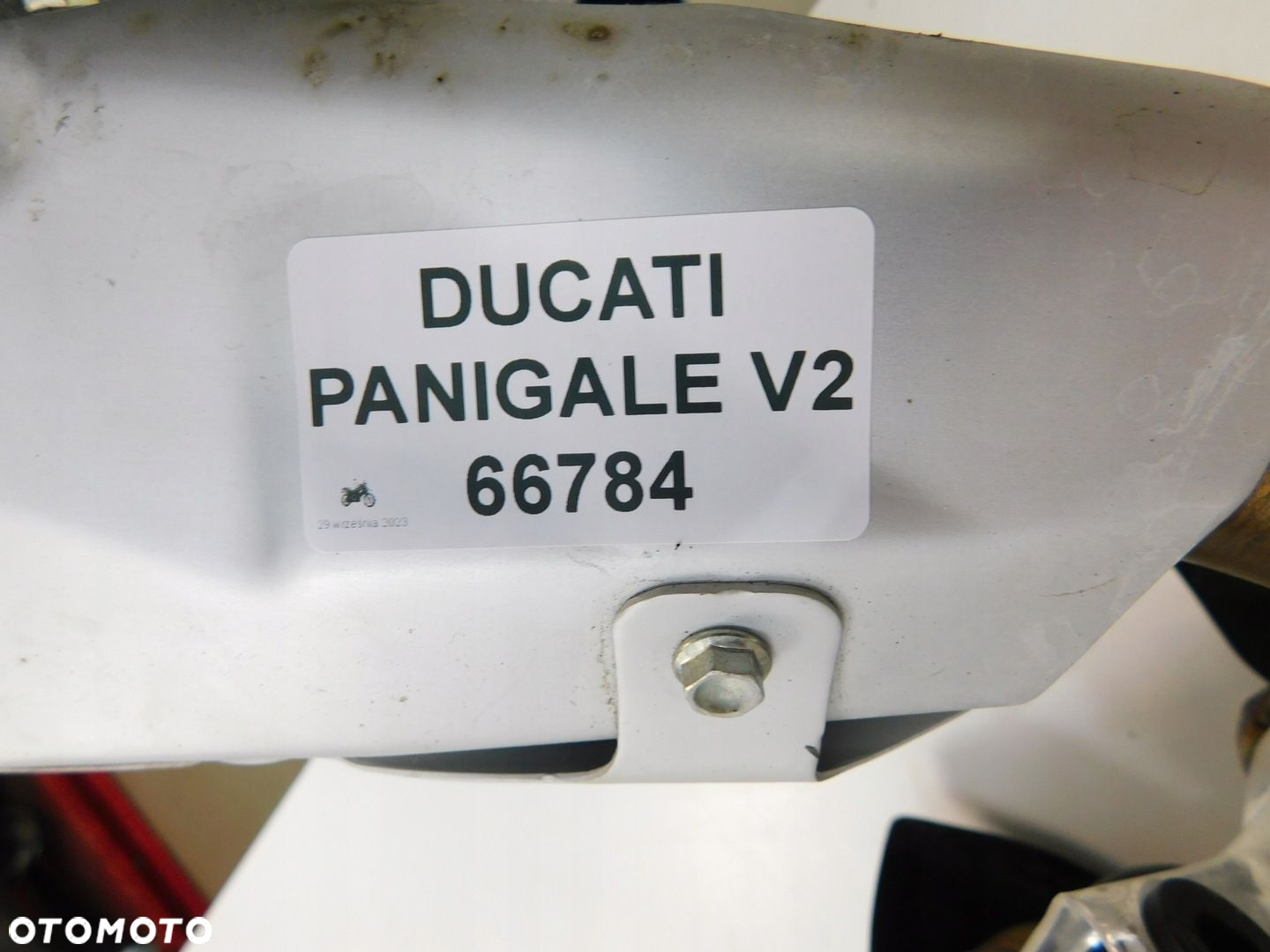 DUCATI PANIGALE V2 TŁUMIK WYDECH KOLEKTOR - 6