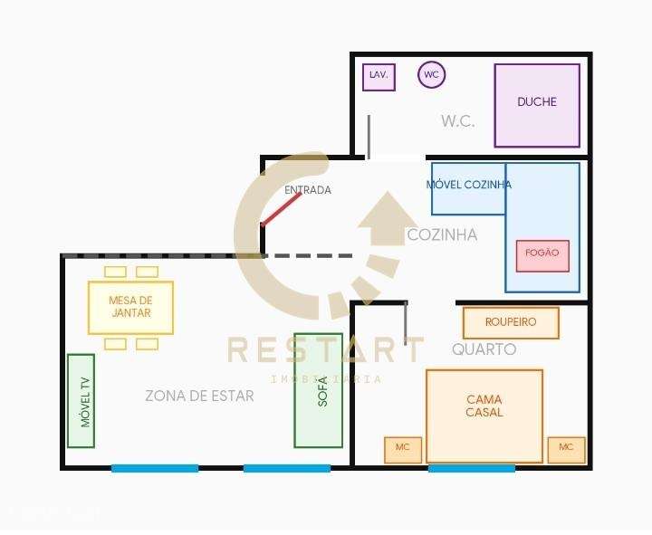 Apartamento T1 Premium na Avenida da Boavista – Estado Irrepreensível-24