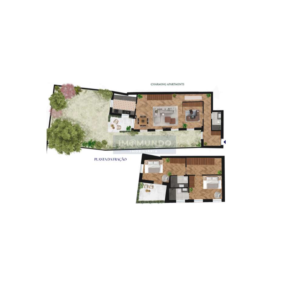 T3 Duplex Exclusivo com Jardim Privado: Condomínio no Centro do Porto-15