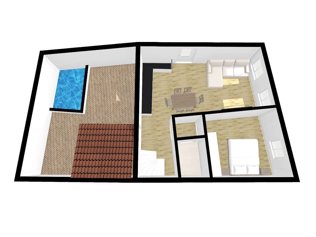 Moradia M3 com garagem em Santa Clara, Coimbra - Grande imagem: 5/17