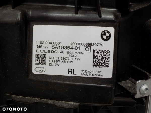 BMW 4 G23 PRZÓD MASKA PAS ZDERZAK LED BŁOTNIK C57 - 15