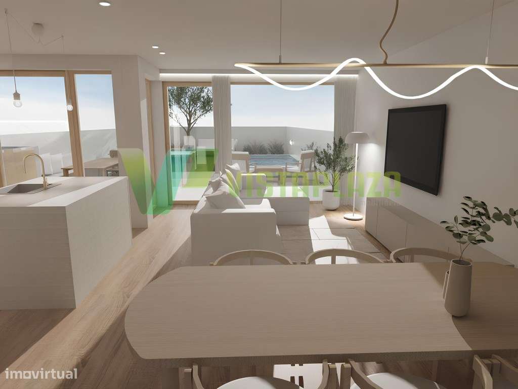 Moradia T3 Nova com Piscina em Portimão - Zona Tranquila, Em Fase I...-6