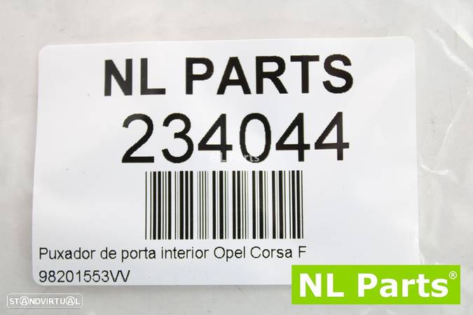 Puxador de porta interior Opel Corsa F 98201553VV - 6