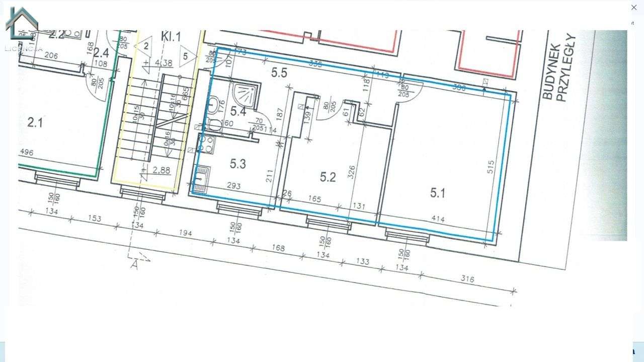 Sienkiewicza, I p., 52,99m2 do remontu-9