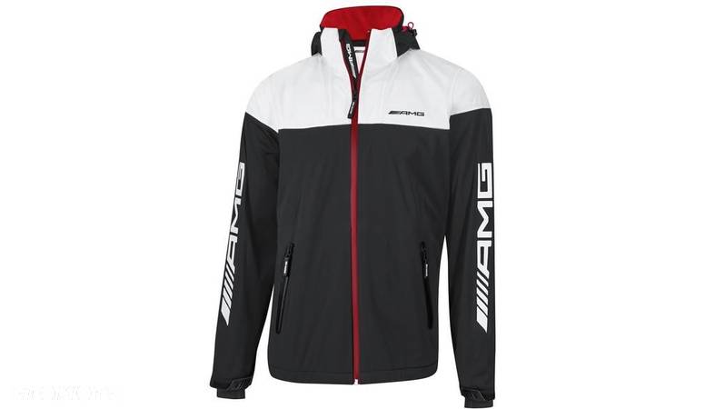 MERCEDES AMG meska kurtka softshell M wiatroszczelna wiatroodporna - 1