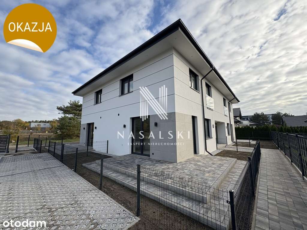 Dom w zabudowie bliźniaczej z ogródkiem i tarasem - Pełny obrazek: 4/10