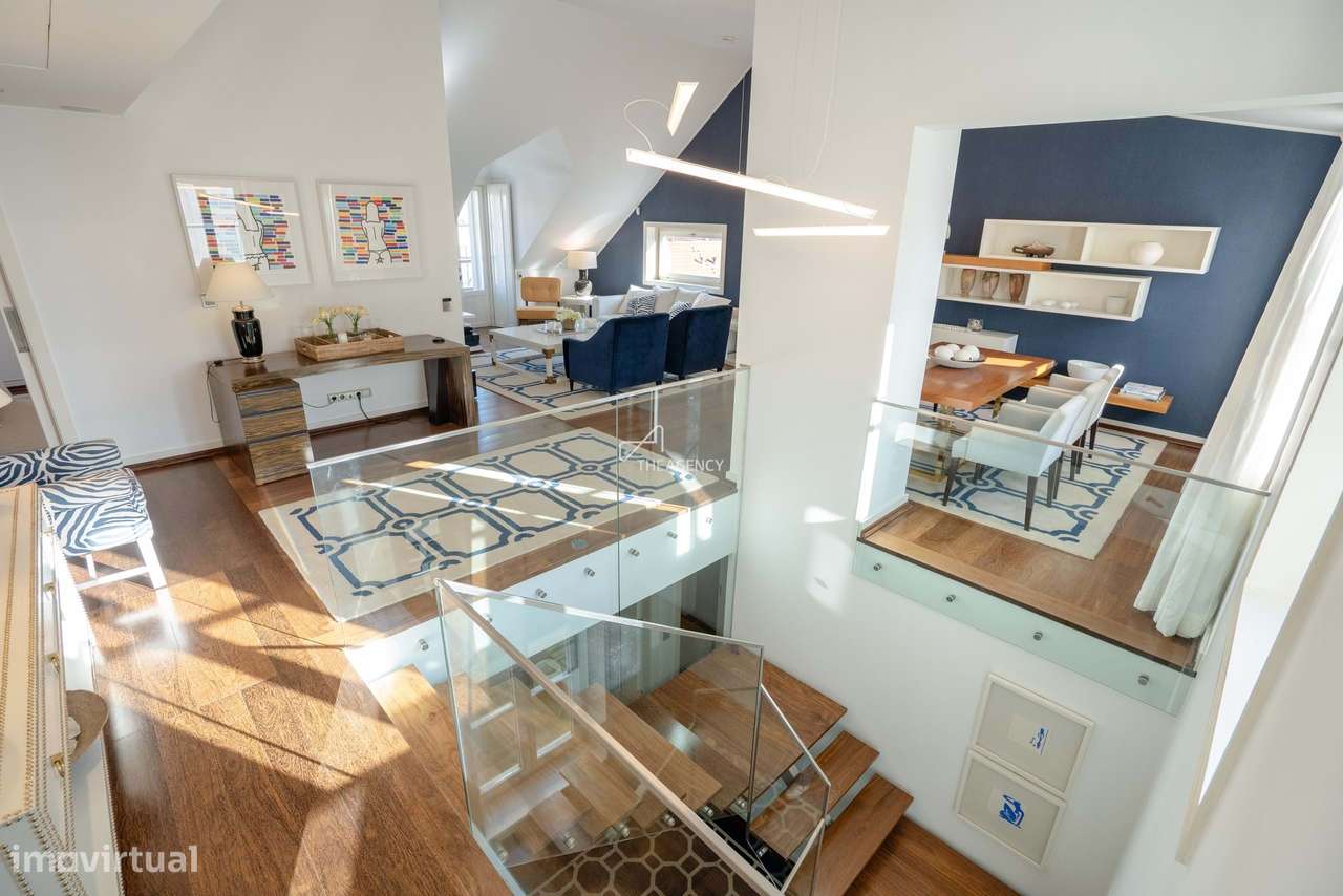 Duplex de luxo T2+1 com garagem no Chiado | 230 m² | Vistas panorâmica-18