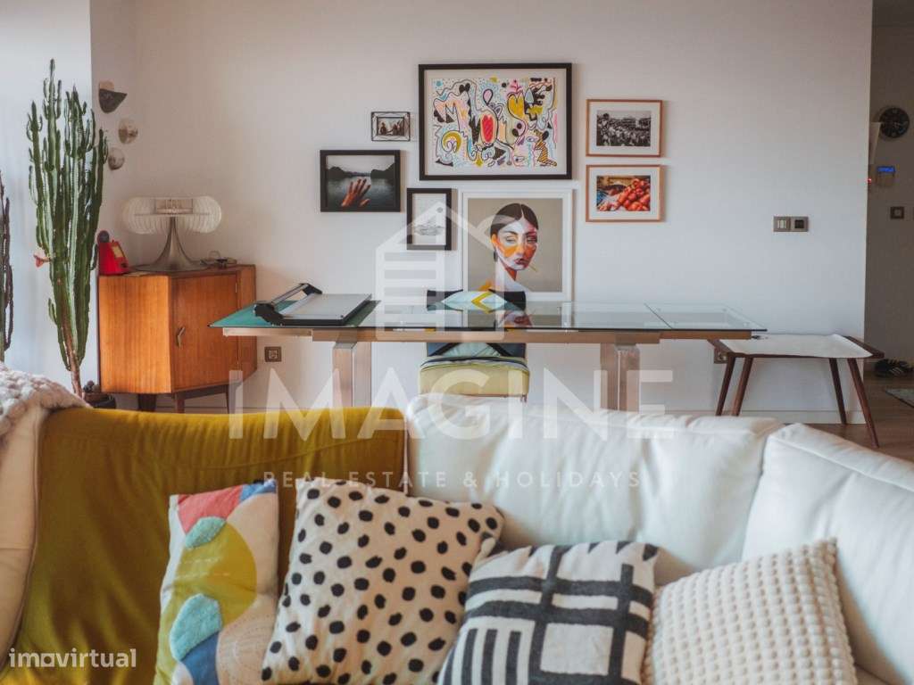 Apartamento T2 (3 assoalhadas) com terraço e magnífica vista para o...-8