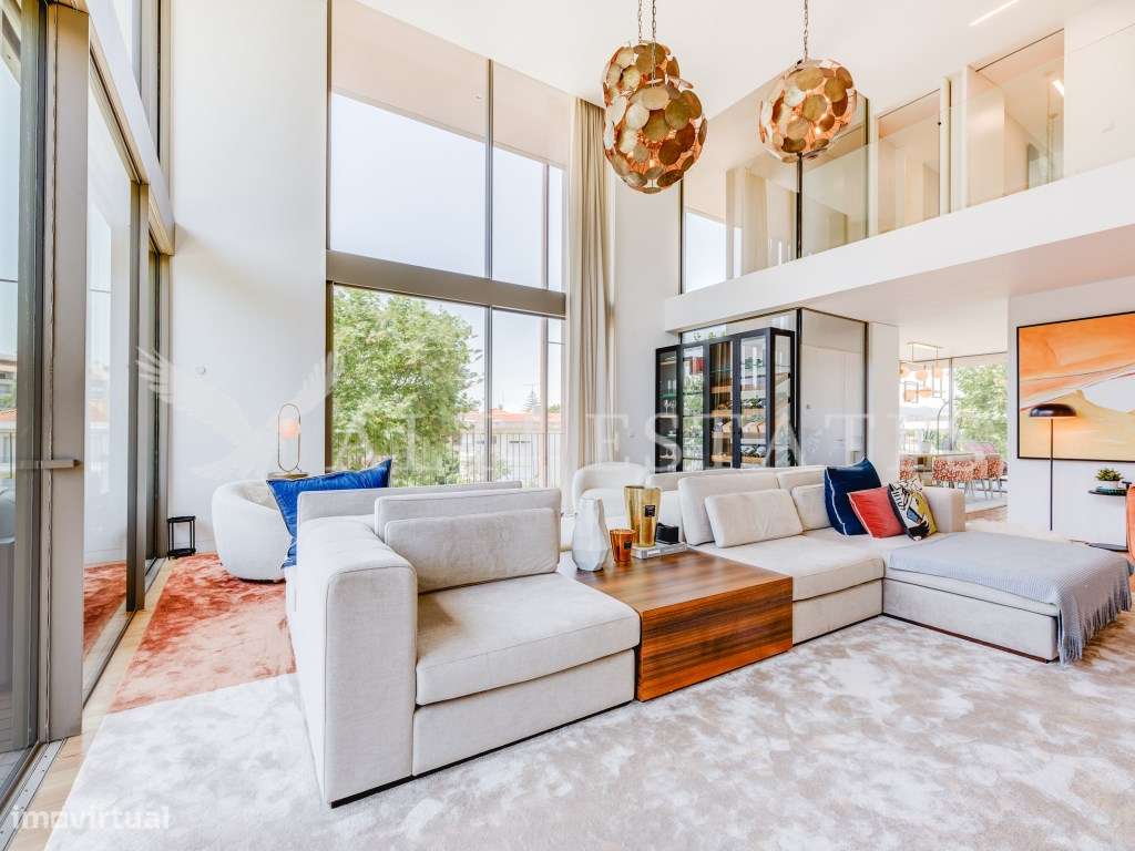 Incrível T4 Duplex no condomínio One Living Cascais com 460m² de ár... - Grande imagem: 5/45