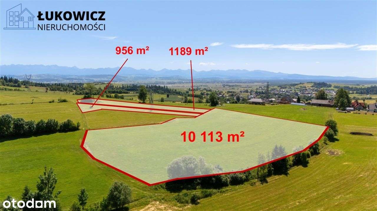 Kompleks działek z lasem oraz widokiem na góry!-6