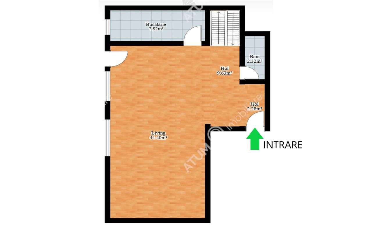 Casa 4 camere 3 bai terasa si teren 250 mp zona Octavian Goga Selimbar-6