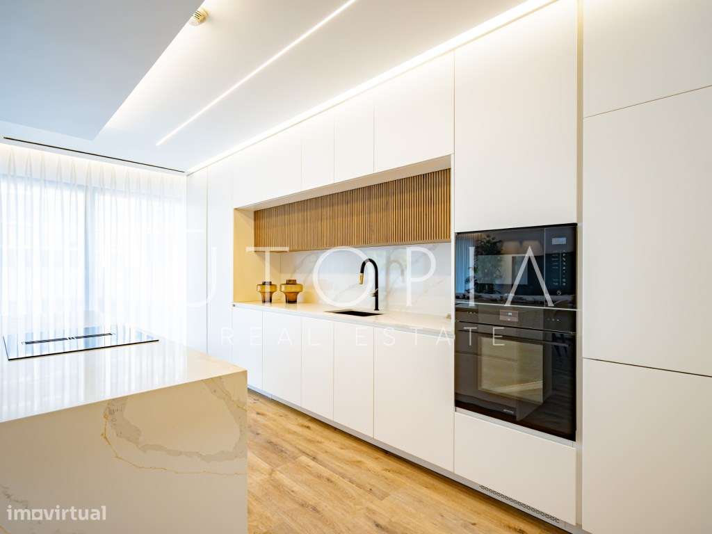 T4 novo com terraço, sala de cinema e piscina - D. João III Prestig...-49