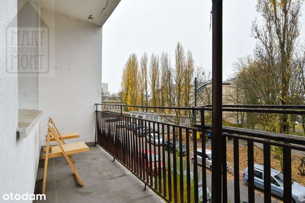 2 pokoje z dużym balkonem w kamienicy St. Bielany-6