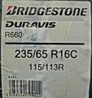 Bridgestone Duravis R660 235/65R16C 115/113R L211A - 3