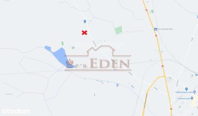 Działka 0,83 ha w okolicy Zalewu Zimna Woda w Łukowie - Pełny obrazek: 4/4