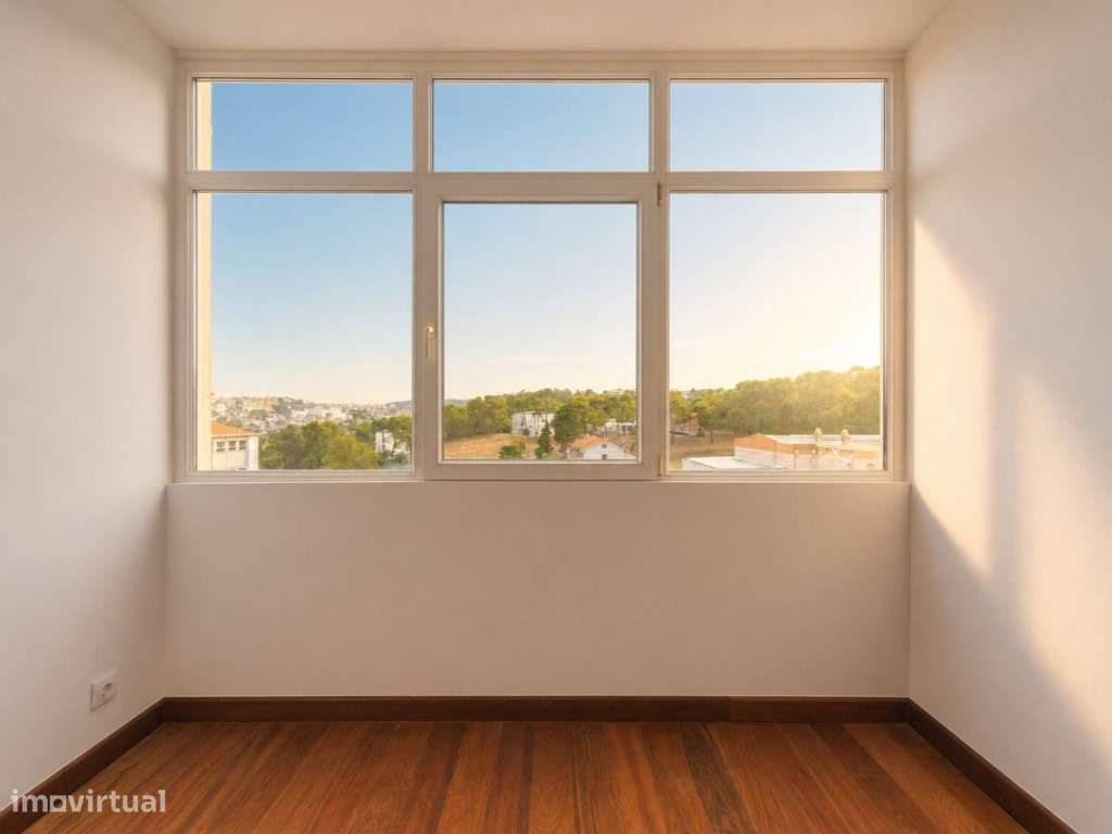 T1 Moderno com Vista Aberta. Natureza, Praia, Comboio e ótimos aces...-6