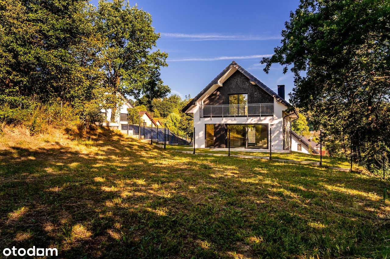 Nowoczesna willa 216 m² na wzgórzu | 15 arów | Balice | Bez prowizji-1