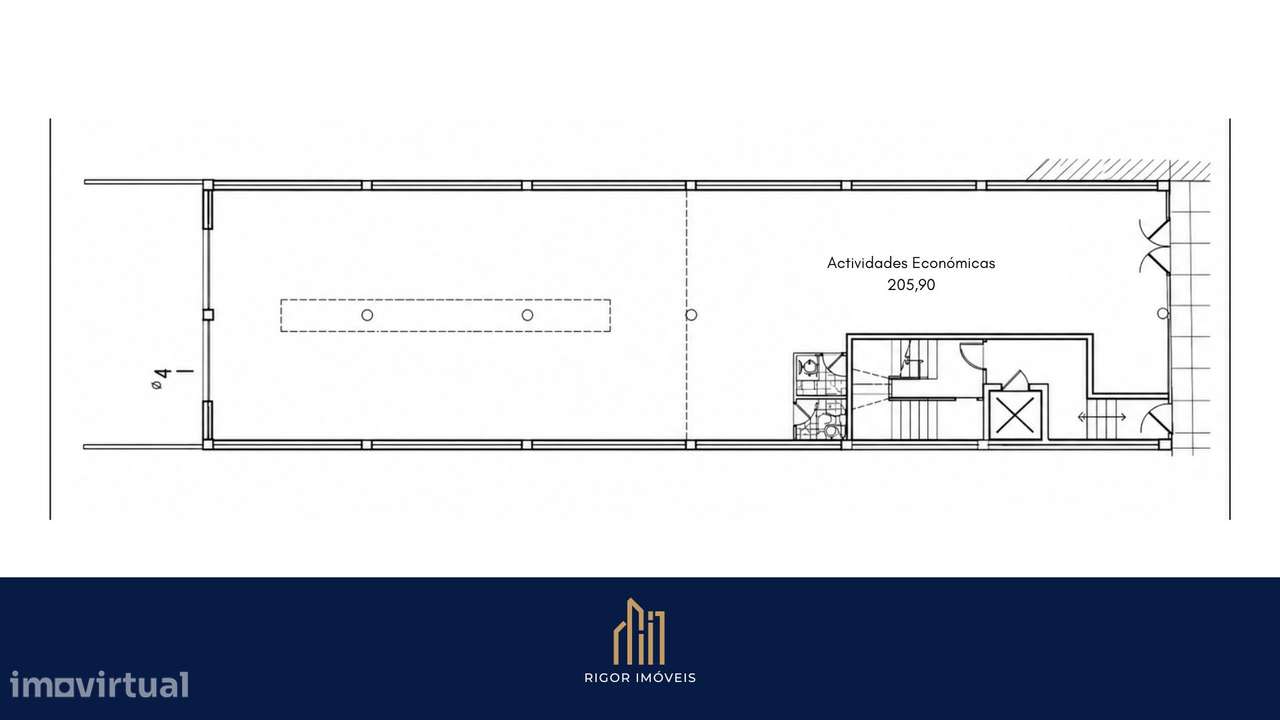 Espaço Comercial no Centro da Póvoa de Varzim – 225 M2-12