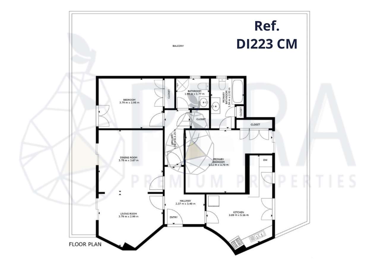 Penthouse T2 com terraço e vista panorâmica na Pedra Mourinha em Porti - Grande imagem: 4/52