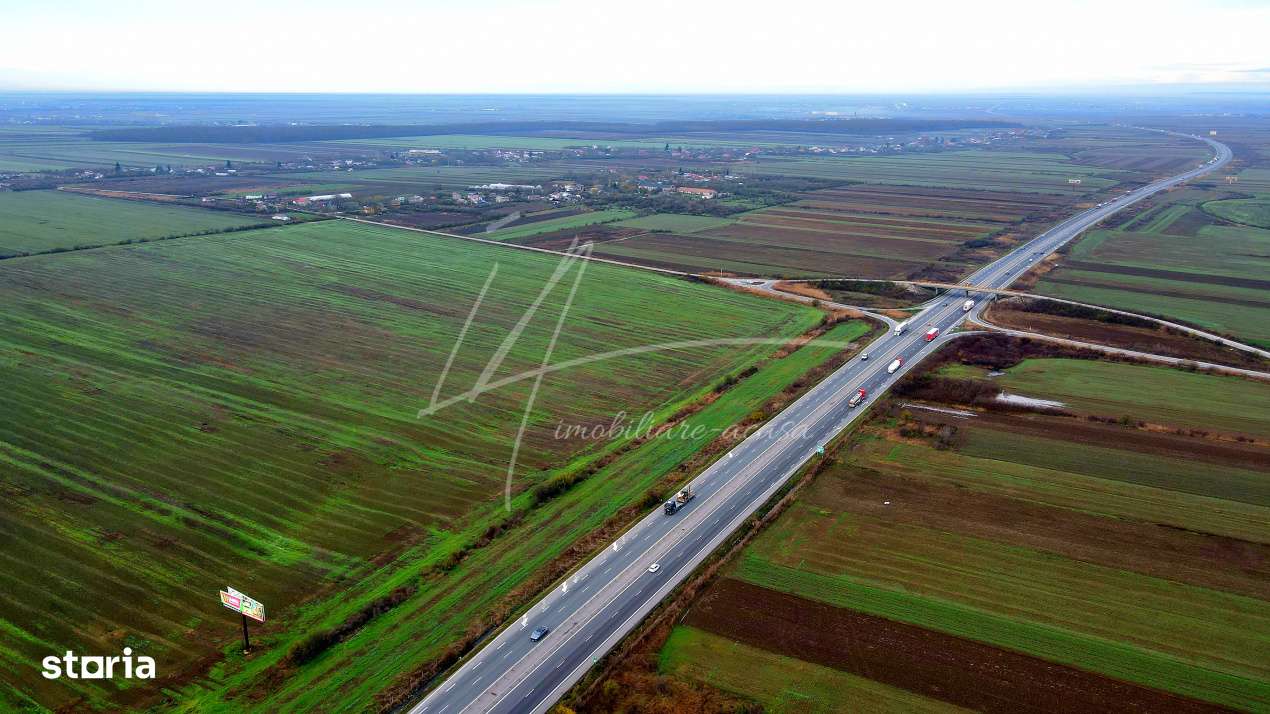 Teren intravilan curti-constructii, industrial, Autostrada A1 - km 62-16