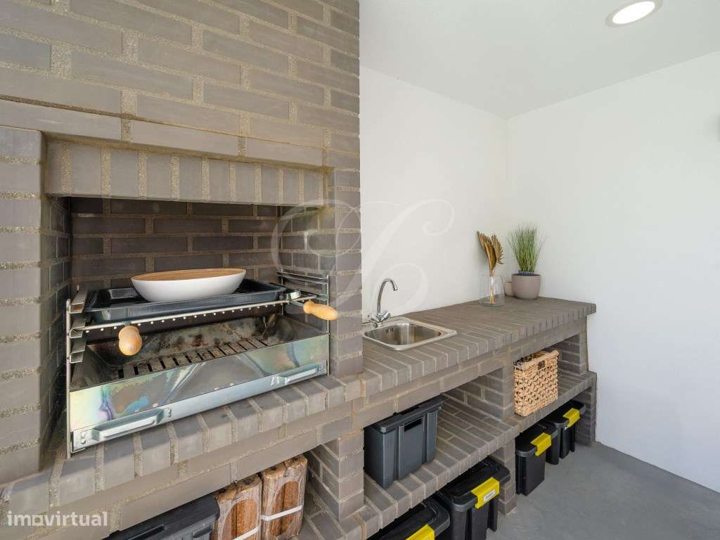 Moradia T3 c/ piscina e barbecue | Cascais-29