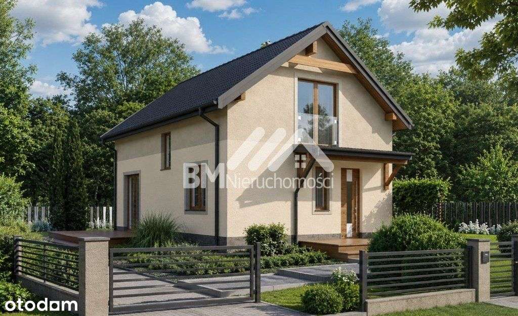 Wolnostojący na granicy Milanówka