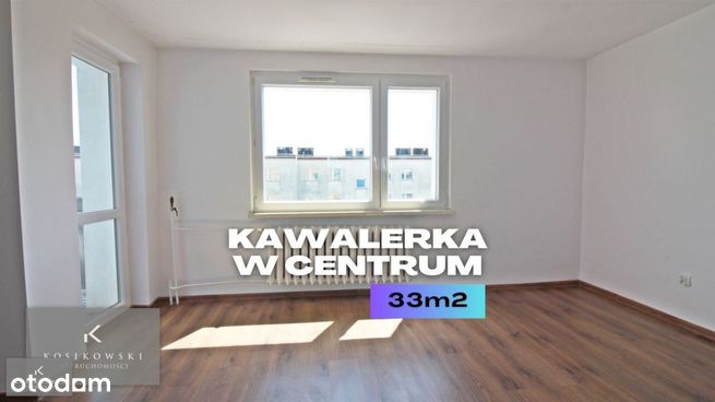 Na sprzedaż mieszkanie o pow. 35 m2 w centrum.