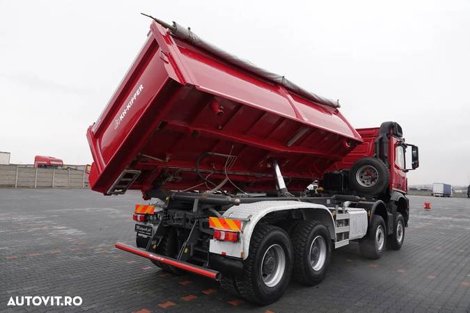 Mercedes-Benz AROCS 4245 / 8X6 / DUMP TRUCK 2 STR / KH-KIPPER / BORDMATIC / 2019 - 9