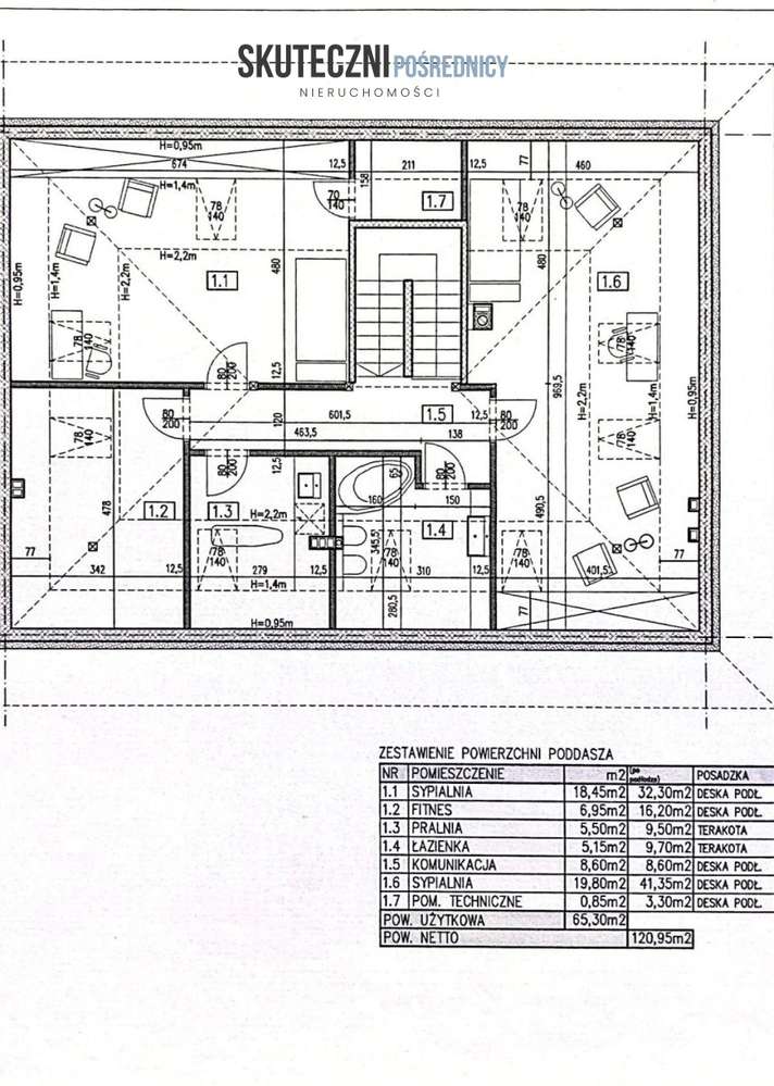 Wzniesienia Łódzkie- dom w stanie deweloperskim-15