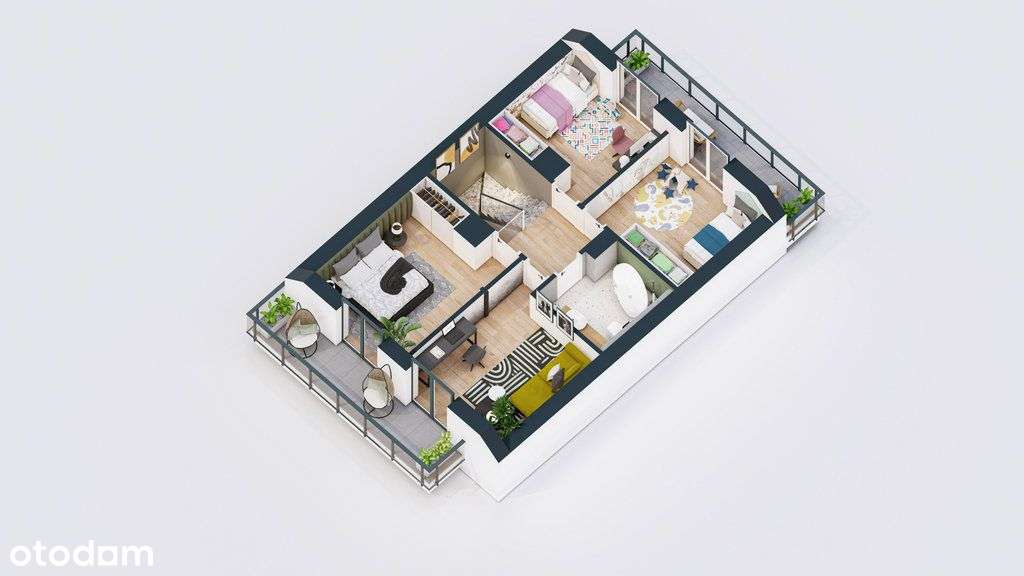 Dom, 6 pokoi, gotowy, Ssz ze ściankami działowymi - Pełny obrazek: 4/14