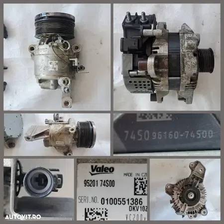 -1- Anexe motor Suzuki Vitara LY BoosterJet Hybrid K14D 1.4 benzina 2015-Prezent Compresor alternator pompa vacuum pompa combustibil rampa injectoare bobina inductie turbina electromotor galerie admisie injectoare - 2