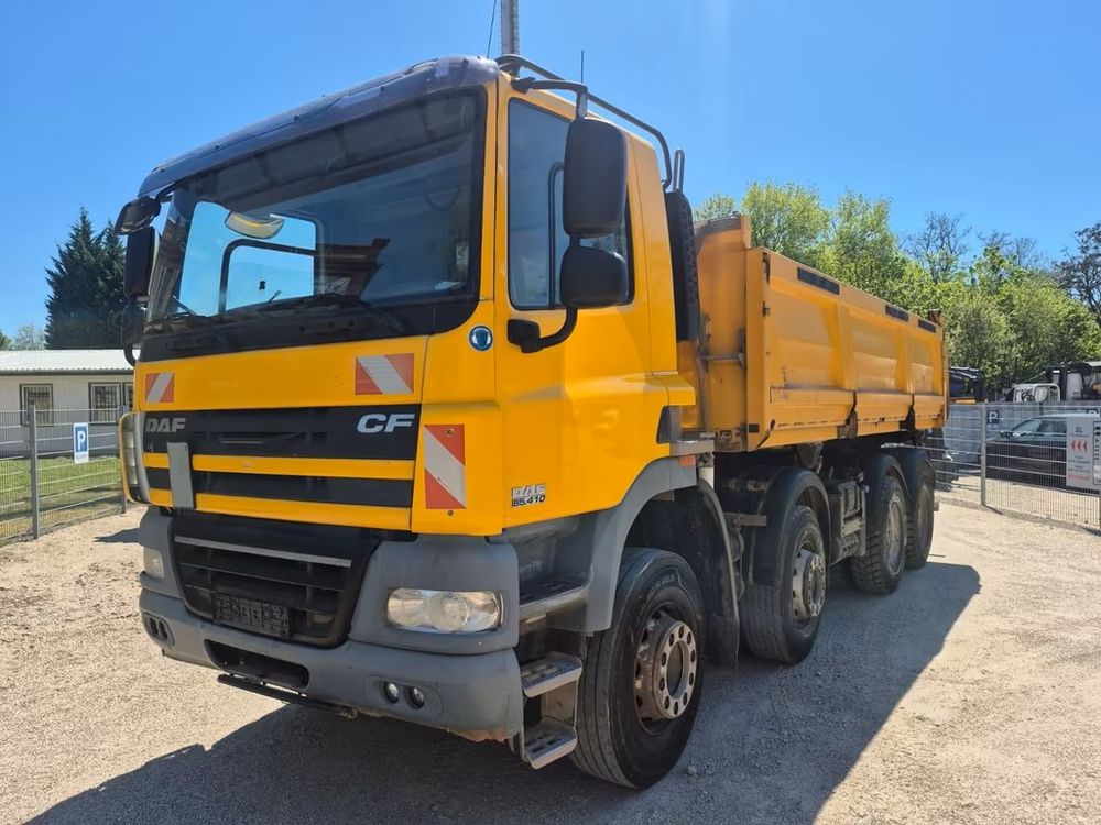 Daf 85.410  8x4 | wywrotka trójstronna  bordmatik | retarder  | euro 5 | manualna skrzynia 2012