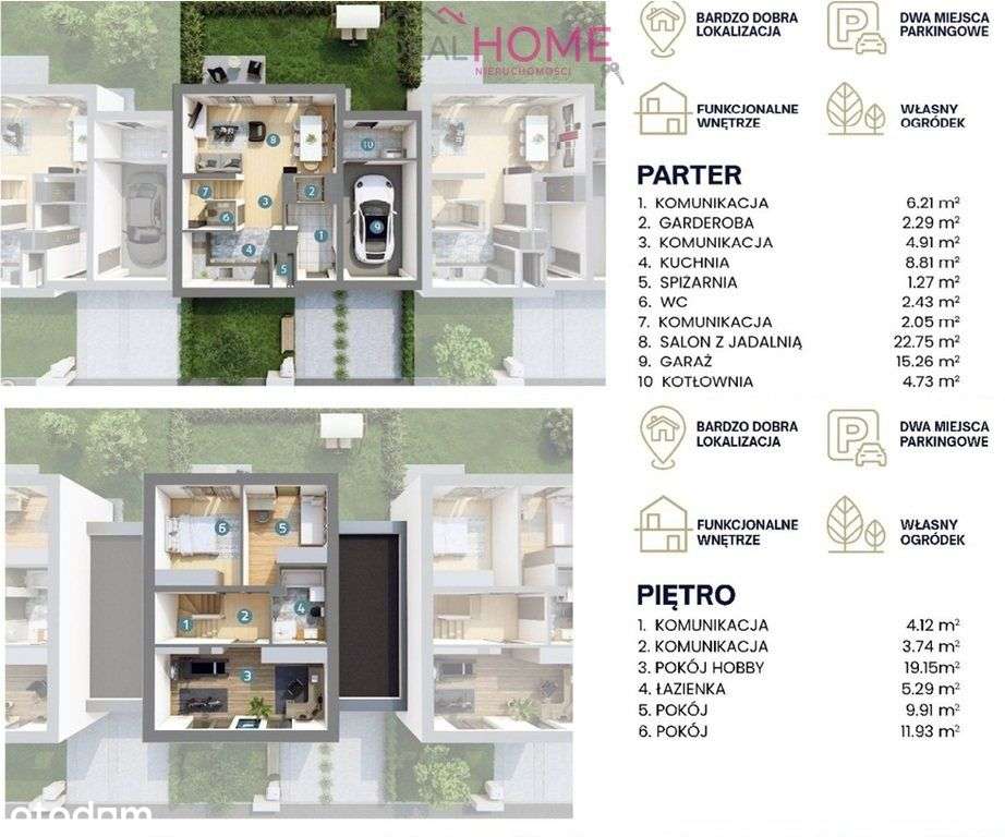 Domy w zabudowie szeregowej- Rzeszów 12 z 18 - Pełny obrazek: 4/7