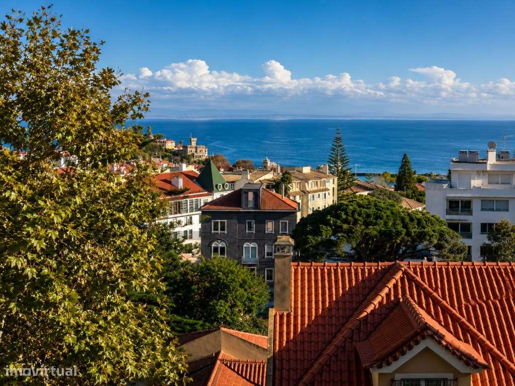 Penthouse T3 com Terraço e Piscina Privada com plena Vista Mar e da...-8