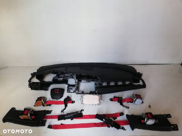 HONDA CIVIC TYPER DESKA KONSOLA AIRBAG PASY - 1