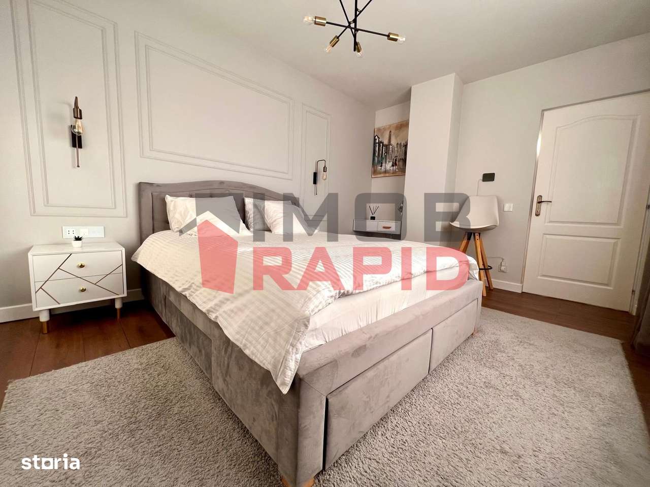 De inchiriat apartament de lux cu 2 camere și loc de parcare - Imagine principală: 5/9