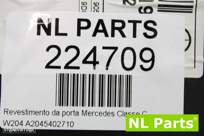 Revestimento da porta Mercedes Classe C W204 A2045402710 - 19